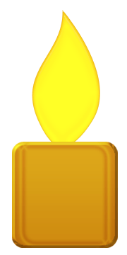 care candle app - color gold